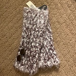 Cute multi colored/ purpleish arm warmers!